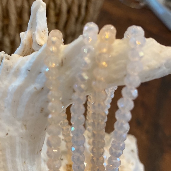 Pick quartz stacking bracelets - Picture 5 of 5